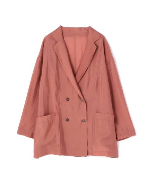 N.（N. Natural Beauty Basic）（エヌエヌナチュラルビューティーベーシック）の「シアーダブルジャケット（その他アウター・レディース・ブラウン/レッド・MEDIUM）」の14枚目の写真