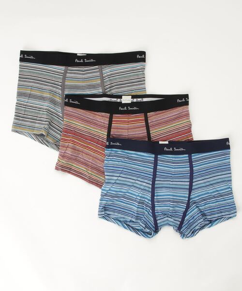 【Paul Smith/ポールスミス】ワンポイントロゴ ボクサーパンツ 3枚セット