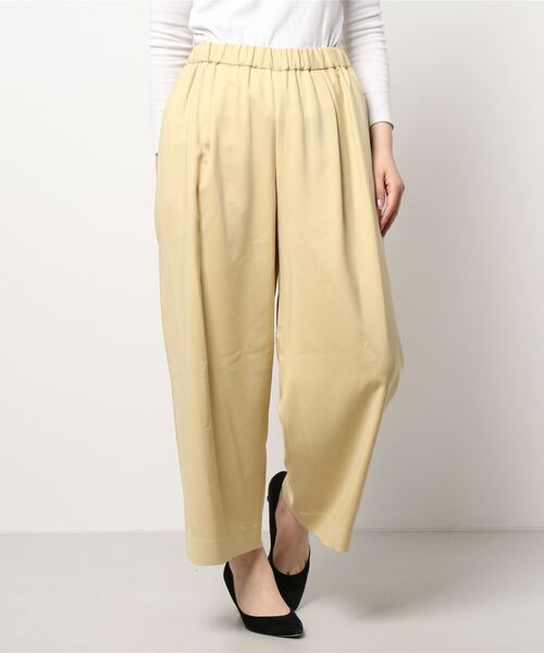 JOURNAL STANDARD(ジャーナルスタンダード)の「TWINSクロップドワイドパンツ(その他パンツ・レディース・ブラウン/ラベンダー/ブラック/イエロー・40/36/34/38)」の8枚目の写真