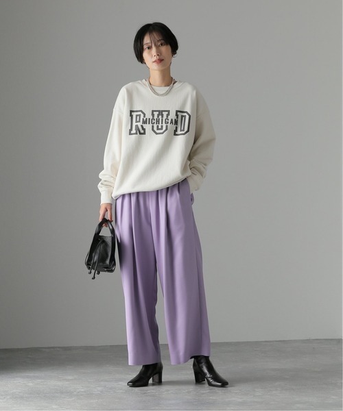 JOURNAL STANDARD(ジャーナルスタンダード)の「TWINSクロップドワイドパンツ(その他パンツ・レディース・ブラウン/ラベンダー/ブラック/イエロー・40/36/34/38)」の22枚目の写真