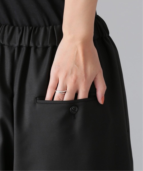 JOURNAL STANDARD(ジャーナルスタンダード)の「TWINSクロップドワイドパンツ(その他パンツ・レディース・ブラウン/ラベンダー/ブラック/イエロー・40/36/34/38)」の6枚目の写真