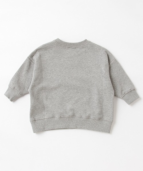 X-girl Stages（エックスガールステージス）の「カレッジロゴトレーナー（スウェット・キッズ・ネイビー/アイボリー/トップグレー・110cm/100cm/120cm/80ｃｍ/90cm/130cm/140cm）」の15枚目の写真