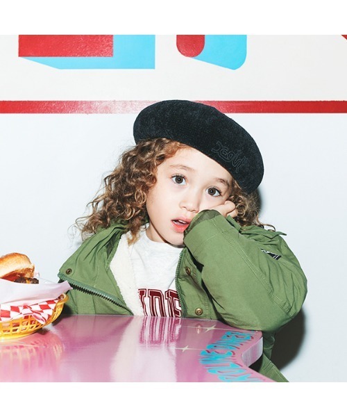 X-girl Stages（エックスガールステージス）の「カレッジロゴトレーナー（スウェット・キッズ・ネイビー/アイボリー/トップグレー・110cm/100cm/120cm/80ｃｍ/90cm/130cm/140cm）」の16枚目の写真