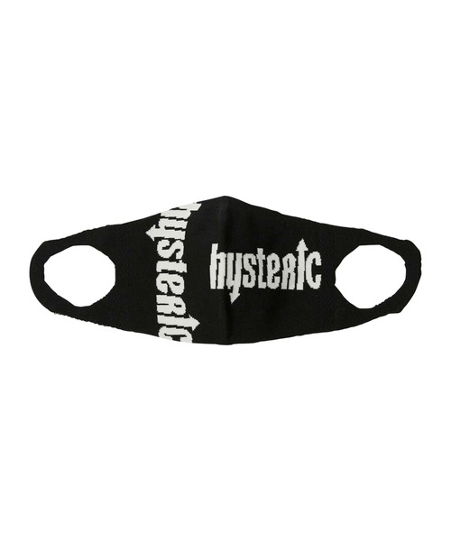 HYSTERIC GLAMOUR（ヒステリックグラマー）の「HYSTERIC ロゴマスク（マスク・レディース・ベージュ/ブラック/グリーン/グレー・SMALL/MEDIUM）」の12枚目の写真
