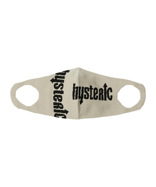 HYSTERIC GLAMOUR（ヒステリックグラマー）の「HYSTERIC ロゴマスク（マスク・レディース・ベージュ/ブラック/グリーン/グレー・SMALL/MEDIUM）」の11枚目の写真