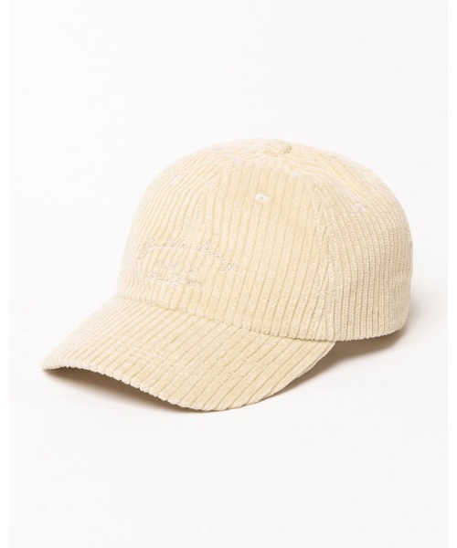 BILLABONG（ビラボン）の「BILLABONG レディース CORDUROY CAP コーデュロイキャップ 【2021年秋冬モデル】/ビラボンコーデュロイローキャップアジャスター付き（キャップ・レディース・ブラック/ベージュ/オフホワイト/ブルー・FREE）」の2枚目の写真