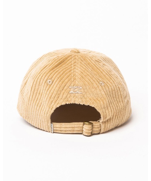 BILLABONG（ビラボン）の「BILLABONG レディース CORDUROY CAP コーデュロイキャップ 【2021年秋冬モデル】/ビラボンコーデュロイローキャップアジャスター付き（キャップ・レディース・ブラック/ベージュ/オフホワイト/ブルー・FREE）」の6枚目の写真