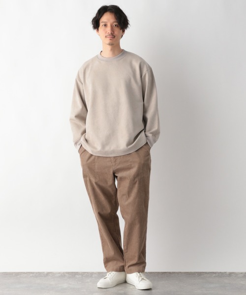 GLOBAL WORK（グローバルワーク）の「スウェードライククルー