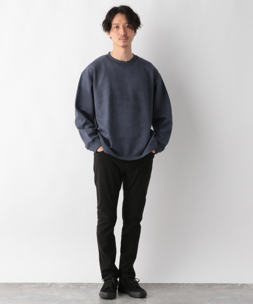 GLOBAL WORK（グローバルワーク）の「スウェードライククルー