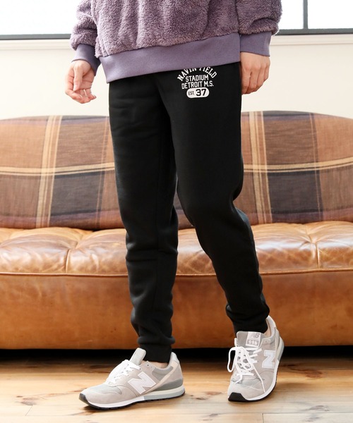 TopIsm(トップイズム)の「裏起毛プリント入りスウェットジョガーパンツ(その他パンツ・メンズ・その他5/その他3/その他2/その他6/その他1/その他4・LL/M/L)」の2枚目の写真