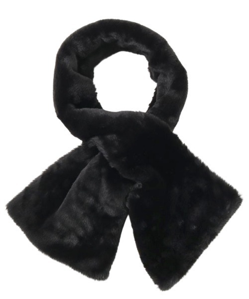 EIMY ISTOIRE(エイミーイストワール)の「エコファーティペット(マフラー・レディース・Moca/ブラック/アイボリー/ブラウン・FREE)」の17枚目の写真