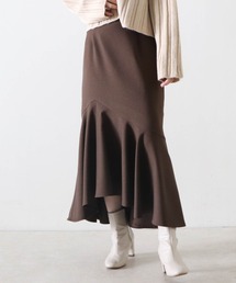 Cheek | 【日本製】アシメヘムマーメイドスカート(スカート)