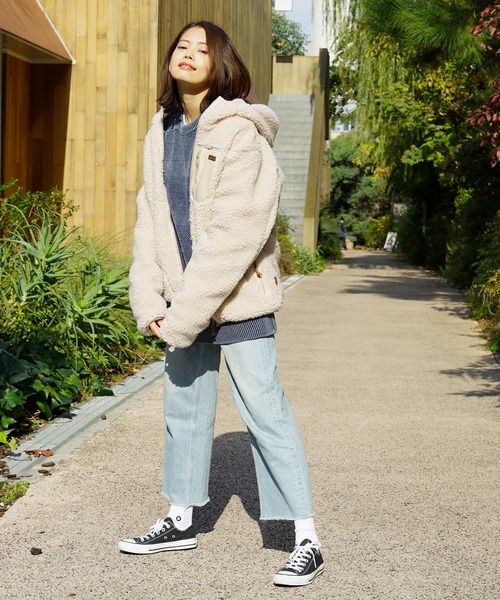 BILLABONG（ビラボン）の「BILLABONG メンズ 【A/Div.】 BOA FLEECE JACKET ジャケット  【2021年秋冬モデル】/ビラボンモコモコボアアウター（ブルゾン・メンズ・ベージュ/オリーブ/ブルー・MEDIUM/LARGE/X-LARGE）」の10枚目の写真