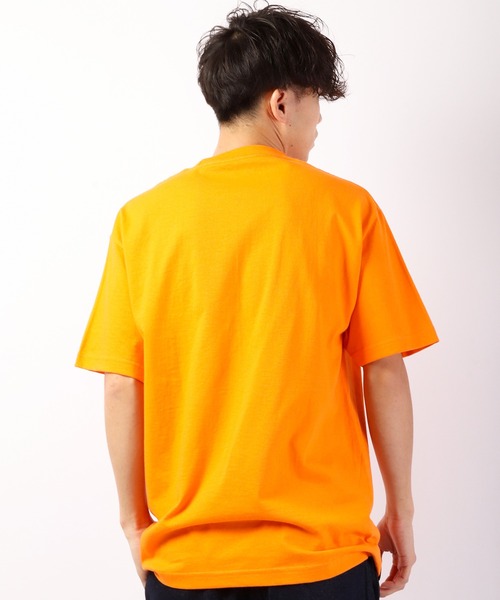 LRG（エルアールジー）の「LRG ブランドロゴ＆アニマルプリント 半袖Tシャツ（Tシャツ/カットソー・メンズ・ブラック/オレンジ・L/XL/2XL/M）」の16枚目の写真