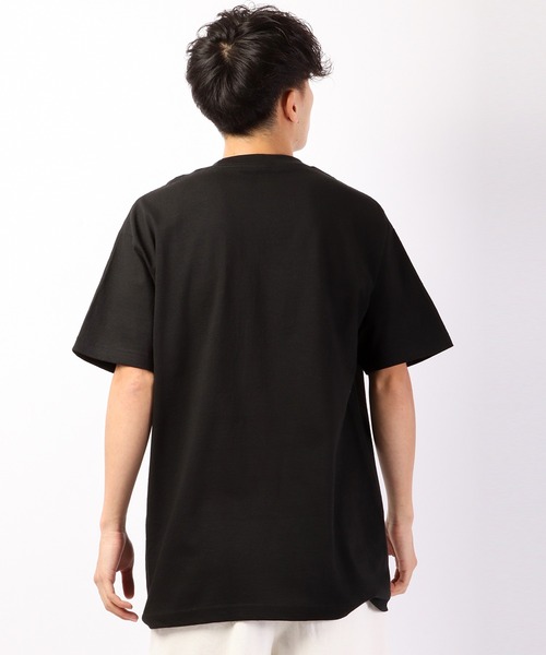 LRG（エルアールジー）の「LRG ブランドロゴ＆アニマルプリント 半袖Tシャツ（Tシャツ/カットソー・メンズ・ブラック/オレンジ・L/XL/2XL/M）」の7枚目の写真