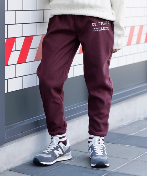 Beno（ビーノ）の「テックメルトン スタジアム ウォームパンツ（その他パンツ・メンズ・ブラック/パープル/ネイビー/レッド/グリーン・LL/M/L）」の4枚目の写真