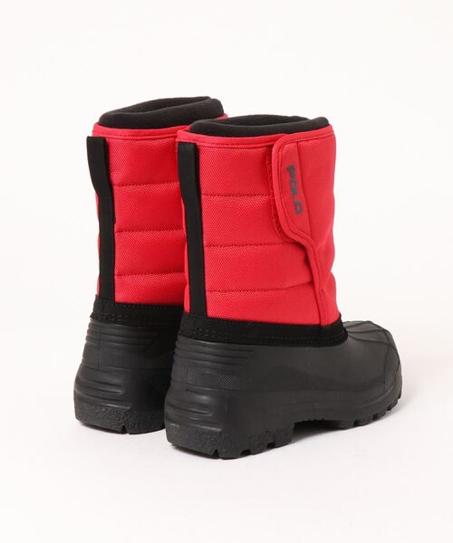 POLO RALPH LAUREN(ポロ ラルフ ローレン)の「《POLO RALPH LAUREN》HARPYR EZ(ブーツ・キッズ・ネイビー/レッド/ブラウン系カモフラージュ・2/3/13/1)」の4枚目の写真