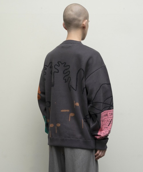 bal(バル)の「【2022春夏】JACQUARD COTTON CREWNECK SWEATER(ニット/セーター・レディース・シルバーグレー/ベージュ系・MEDIUM/LARGE/X-LARGE)」の15枚目の写真