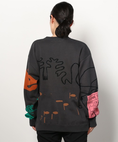 bal(バル)の「【2022春夏】JACQUARD COTTON CREWNECK SWEATER(ニット/セーター・レディース・シルバーグレー/ベージュ系・MEDIUM/LARGE/X-LARGE)」の22枚目の写真