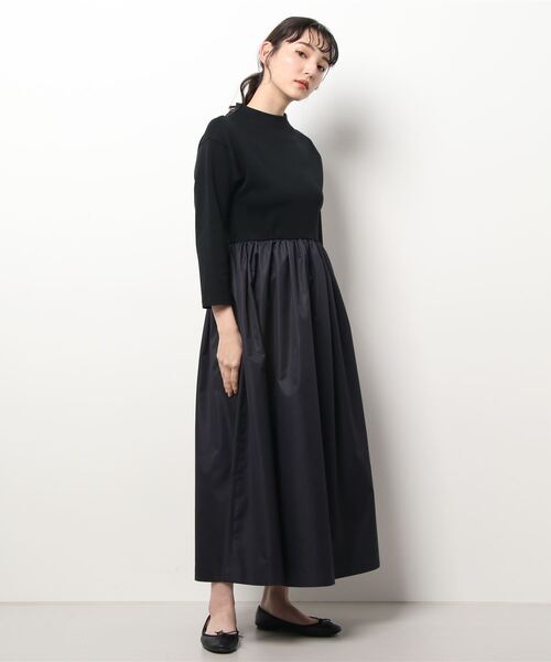 セール モイストポンチコンビワンピース ワンピース ワンピース ドレス Allureville アルアバイル のワンピース モイストポンチコンビ ワンピース 2126 14 040 をセール価格で購入できます Allureville ワンピース Allureville アルアバイル のファッション