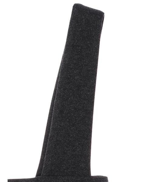 Green　Parks（グリーンパークス）の「圧縮風Iラインワンピース＊（ワンピース・レディース・チャコールグレー/ホワイト系その他・FREE）」の20枚目の写真