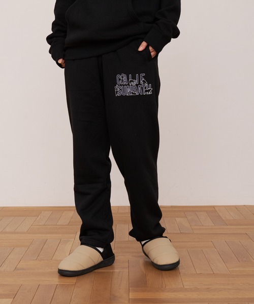 Blue Standard (ブルースタンダード)の「【BLUE STANDARD/ブルースタンダード】あったか裏ボア素材スウェットパンツ セットアップ可能商品(スウェットパンツ・メンズ・アイボリー/ブラック/ネイビー/杢グレー/チャコールグレー・X-LARGE/LARGE/MEDIUM)」の10枚目の写真