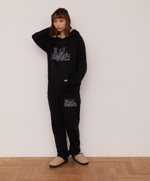 Blue Standard (ブルースタンダード)の「【BLUE STANDARD/ブルースタンダード】あったか裏ボア素材スウェットパンツ セットアップ可能商品(スウェットパンツ・メンズ・アイボリー/ブラック/ネイビー/杢グレー/チャコールグレー・X-LARGE/LARGE/MEDIUM)」の7枚目の写真