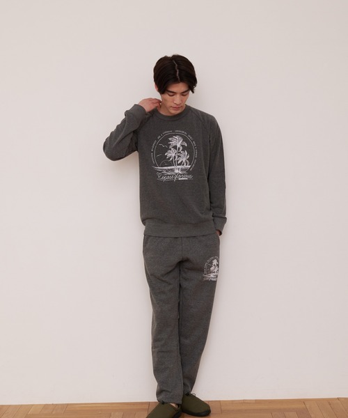 Blue Standard (ブルースタンダード)の「【BLUE STANDARD/ブルースタンダード】あったか裏ボア素材スウェットパンツ セットアップ可能商品(スウェットパンツ・メンズ・アイボリー/ブラック/ネイビー/杢グレー/チャコールグレー・X-LARGE/LARGE/MEDIUM)」の14枚目の写真