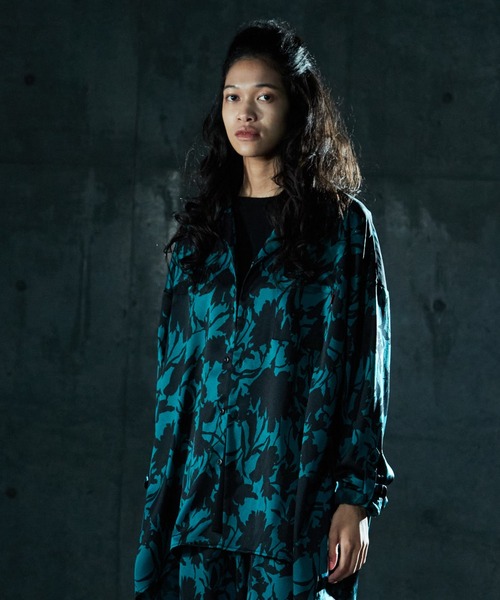 VIRGOwearworks(ヴァルゴウェアワークス)の「VIVID PLANTS SHIRTS(シャツ/ブラウス・メンズ・チャコールグレー/カーキ/グリーン・4/2/3)」の9枚目の写真
