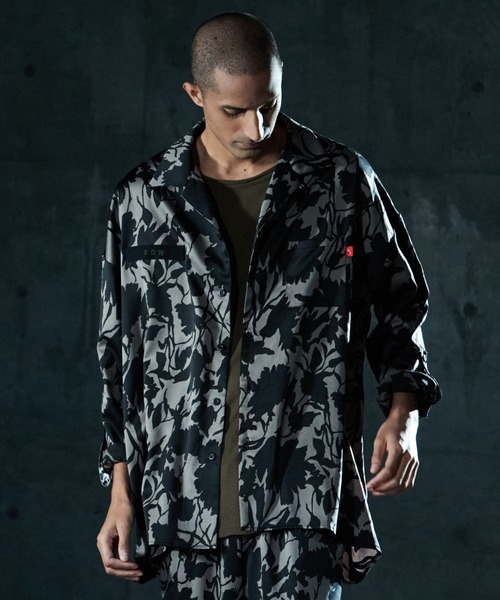 VIRGOwearworks(ヴァルゴウェアワークス)の「VIVID PLANTS SHIRTS(シャツ/ブラウス・メンズ・チャコールグレー/カーキ/グリーン・4/2/3)」の7枚目の写真
