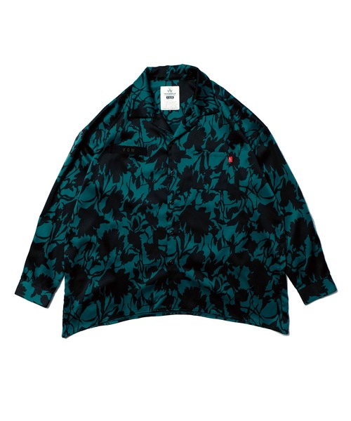 VIRGOwearworks(ヴァルゴウェアワークス)の「VIVID PLANTS SHIRTS(シャツ/ブラウス・メンズ・チャコールグレー/カーキ/グリーン・4/2/3)」の15枚目の写真