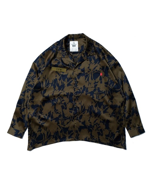 VIRGOwearworks(ヴァルゴウェアワークス)の「VIVID PLANTS SHIRTS(シャツ/ブラウス・メンズ・チャコールグレー/カーキ/グリーン・4/2/3)」の16枚目の写真
