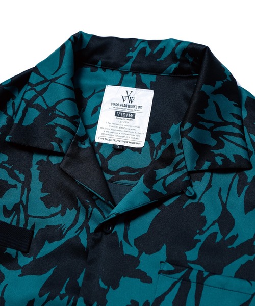 VIRGOwearworks(ヴァルゴウェアワークス)の「VIVID PLANTS SHIRTS(シャツ/ブラウス・メンズ・チャコールグレー/カーキ/グリーン・4/2/3)」の20枚目の写真