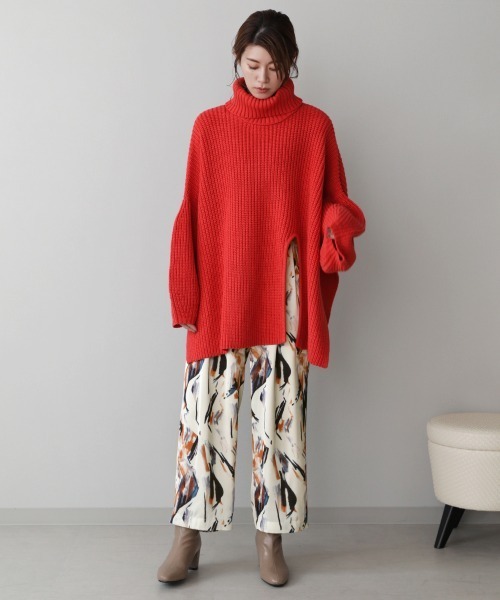 Bou Jeloud(ブージュルード)の「ペイント柄パンツ(その他パンツ・レディース・オフホワイト/ブルー・38)」の14枚目の写真