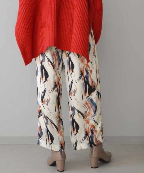 Bou Jeloud(ブージュルード)の「ペイント柄パンツ(その他パンツ・レディース・オフホワイト/ブルー・38)」の11枚目の写真