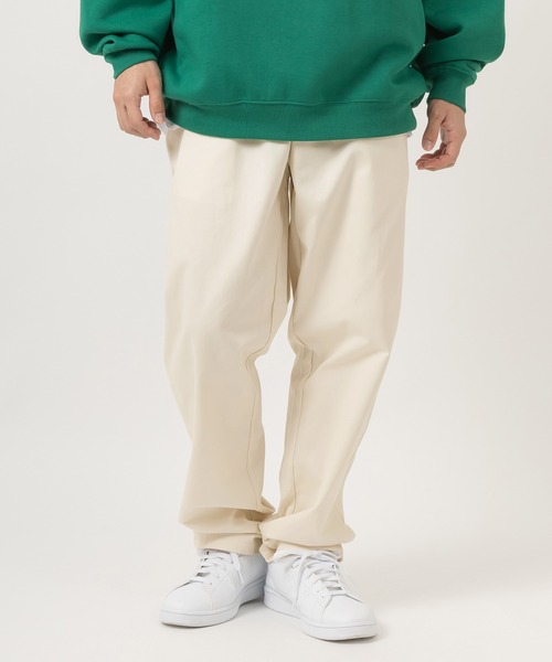 SlashDate（スラッシュデイト）の「ワイドテーパードパンツ/シェフパンツ/イージーパンツ/スケーターパンツ（その他パンツ・メンズ・ブラック/ベージュ/ネイビー/ブラウン/グレー/カーキ/ブルー/アイボリー/ダークインディゴブルー/ホワイト系その他/ブラック系その他/ブラウン系その他/ベージュ系その他/ワンウォッシュ/ブラック系その他2・M/L/XL）」の2枚目の写真