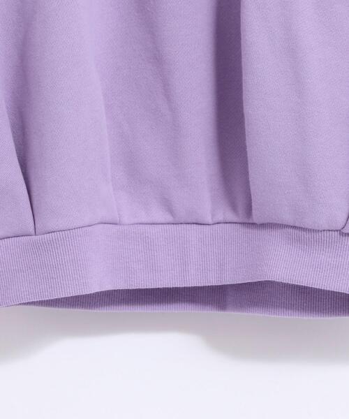 coen(コーエン)の「【coen キッズ】裏起毛チュニックパーカー(パーカー・キッズ・ベージュ/パープル・100/110/120/130)」の8枚目の写真