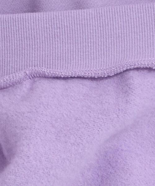 coen(コーエン)の「【coen キッズ】裏起毛チュニックパーカー(パーカー・キッズ・ベージュ/パープル・100/110/120/130)」の4枚目の写真