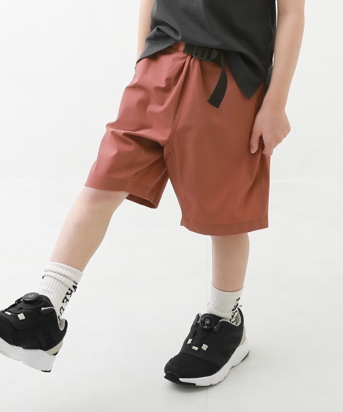 devirock(デビロック)の「速乾ナイロンハーフパンツ(その他パンツ・キッズ・テラコッタ/グリーン系その他/ブラック/パープル系その他/ブルー系その他/パープル系その他2/グリーン系その他2・110cm/100cm/160cm/130cm/140cm/150cm/120cm)」の3枚目の写真