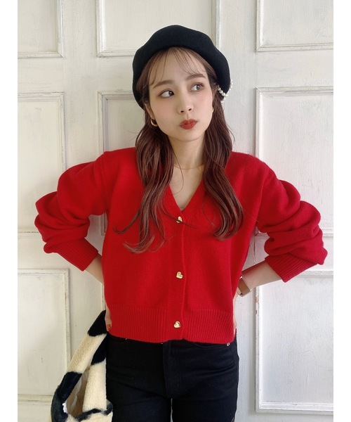 JUMELLE（ジュメロ）の「パールリボンベレー帽（ハンチング/ベレー帽・レディース・ブラック・FREE）」の8枚目の写真