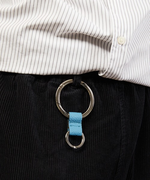 ITTI（イッチ）の「ITTI イッチ / CRISTY RING RING / DIPLO FJORD / クリスティリングリング レザーキーホルダー / ITTI-GOODS-003-A（キーホルダー・メンズ・オレンジ/ブラック/グレイッシュベージュ/ブルー/イエロー・FREE）」の14枚目の写真