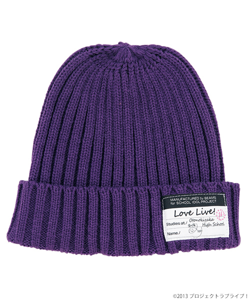 BEAMS T（ビームスティー）の「●ラブライブ！× MANGART BEAMS T / Watchcap（ニットキャップ/ビーニー・メンズ・ライトグレー/ミント/ブルー/サックスブルー/パープル/イエロー/ピンク/レッド/オレンジ・ONE SIZE）」の5枚目の写真