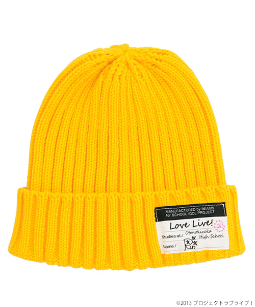 BEAMS T（ビームスティー）の「●ラブライブ！× MANGART BEAMS T / Watchcap（ニットキャップ/ビーニー・メンズ・ライトグレー/ミント/ブルー/サックスブルー/パープル/イエロー/ピンク/レッド/オレンジ・ONE SIZE）」の6枚目の写真