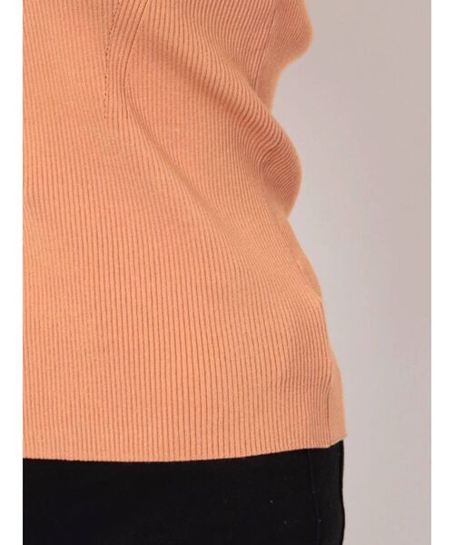 LAGUNAMOON（ラグナムーン）の「パフスリーブビスチェニットプルオーバー（ニット/セーター・レディース・オレンジ/ブルー/アイボリー・FREE）」の17枚目の写真