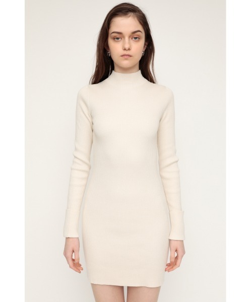 フラダンス⭐️バイオレット　カラー⭐️ワンピース SLY（スライ）の「BI COLOR HG S/OP バイカラー ハイゲージ