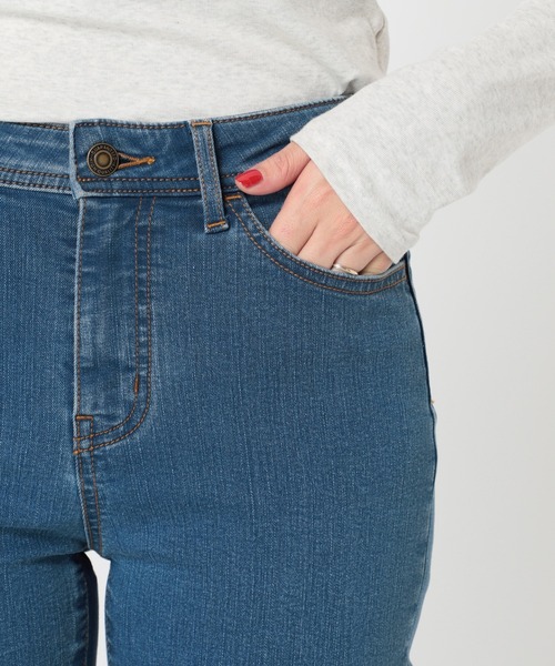 Simplicite（サンプリシテ）の「Natural Friendly Denim スキニーパンツ◆（デニムパンツ・レディース・ライトグレー/ブルー・SMALL/MEDIUM）」の14枚目の写真