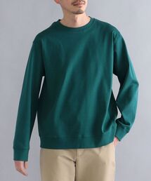 SHIPS | SHIPS: オーバーゲージ フライス ロングスリーブ クルーネックネック Tシャツ (ロンT)(Tシャツ/カットソー)