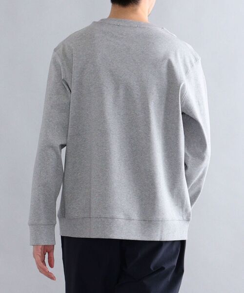 SHIPS（シップス）の「SHIPS: オーバーゲージ フライス ロングスリーブ クルーネックネック Tシャツ (ロンT)（Tシャツ/カットソー・メンズ・ホワイト/ブラック/グレー/ケリー・SMALL/MEDIUM/LARGE/X-LARGE）」の13枚目の写真