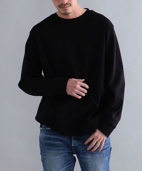 SHIPS（シップス）の「SHIPS: オーバーゲージ フライス ロングスリーブ クルーネックネック Tシャツ (ロンT)（Tシャツ/カットソー・メンズ・ホワイト/ブラック/グレー/ケリー・SMALL/MEDIUM/LARGE/X-LARGE）」の18枚目の写真