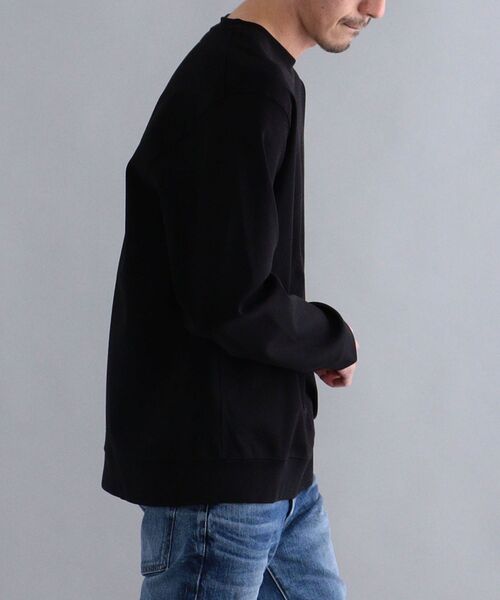 SHIPS（シップス）の「SHIPS: オーバーゲージ フライス ロングスリーブ クルーネックネック Tシャツ (ロンT)（Tシャツ/カットソー・メンズ・ホワイト/ブラック/グレー/ケリー・SMALL/MEDIUM/LARGE/X-LARGE）」の21枚目の写真